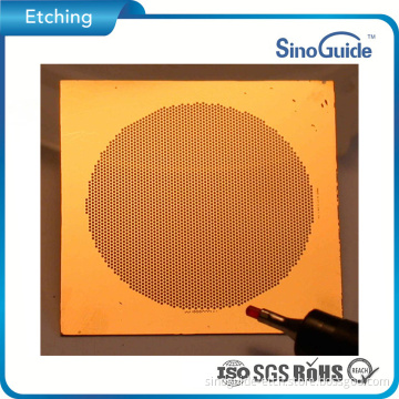 Metal Variants in Stock Chem Milled Copper Filter Mesh